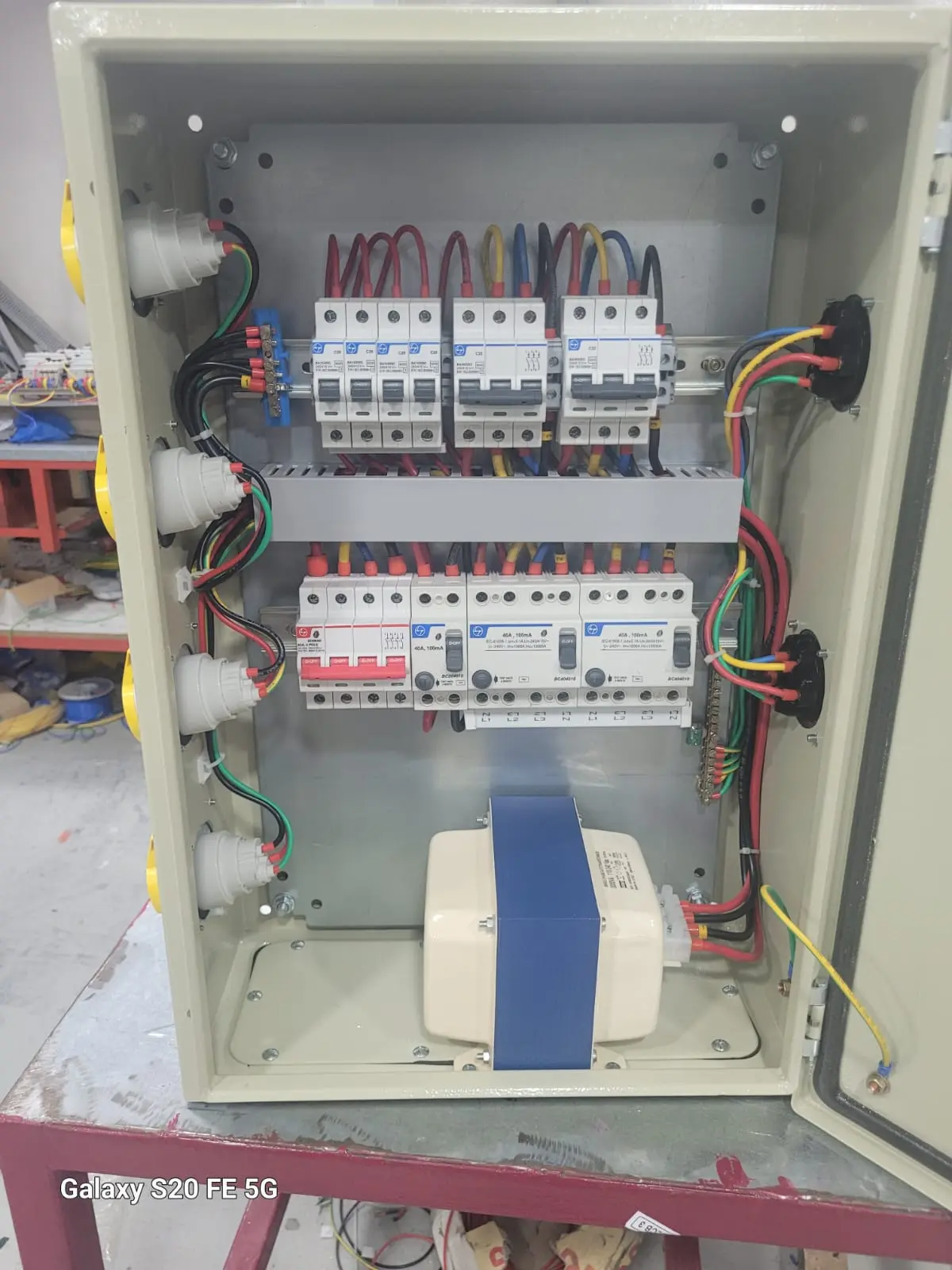 Star delta control panel devices